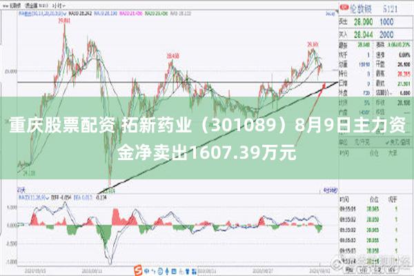 重庆股票配资 拓新药业（301089）8月9日主力资金净卖出1607.39万元