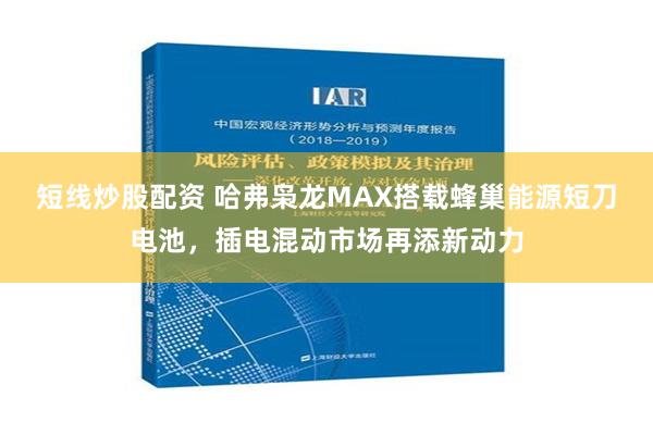 短线炒股配资 哈弗枭龙MAX搭载蜂巢能源短刀电池，插电混动市场再添新动力